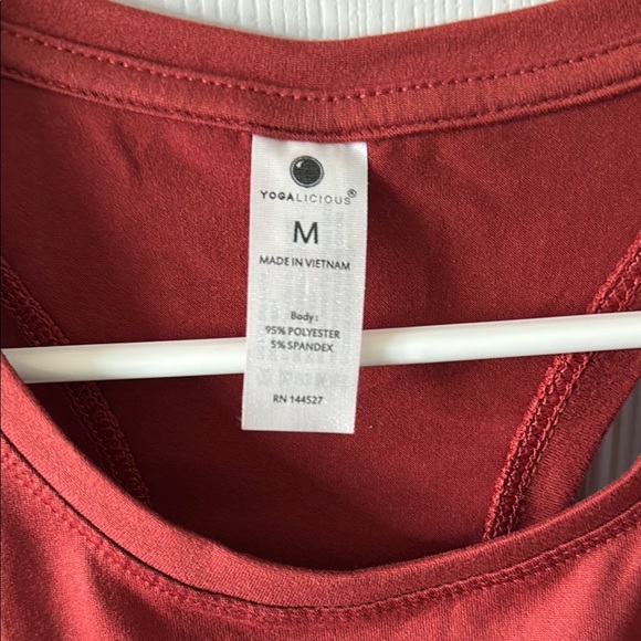 Women's Cropped Razorback Tank Top - Picture 2 of 3